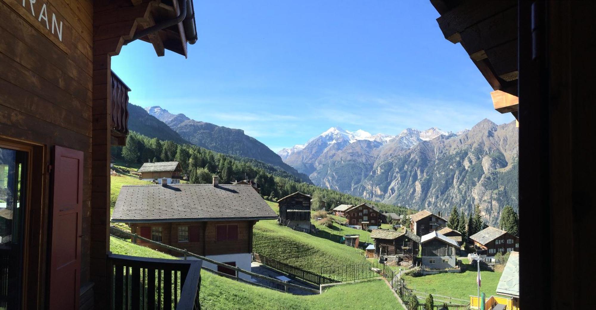 Chalet Safran Grächen Exterior foto