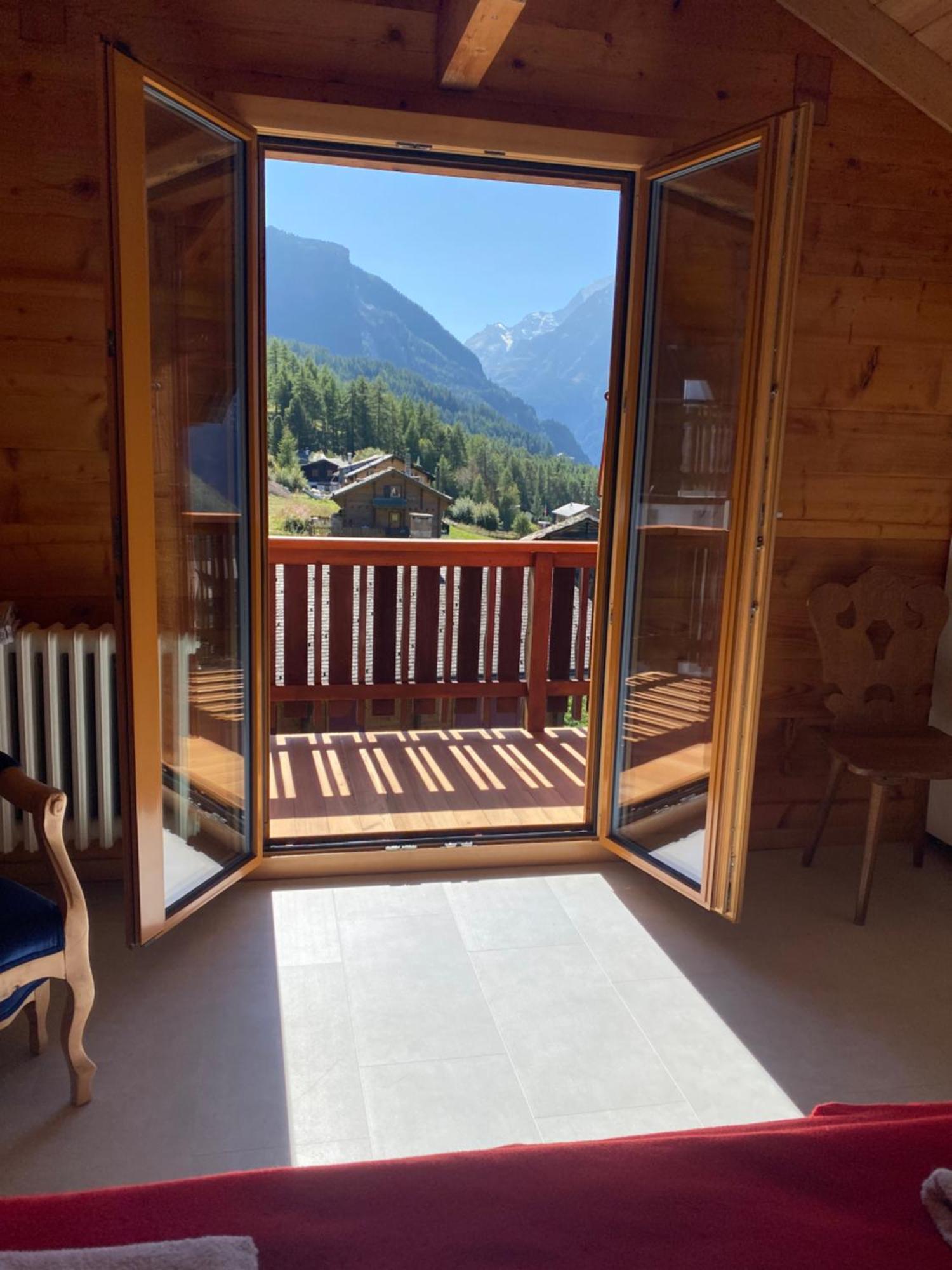 Chalet Safran Grächen Exterior foto
