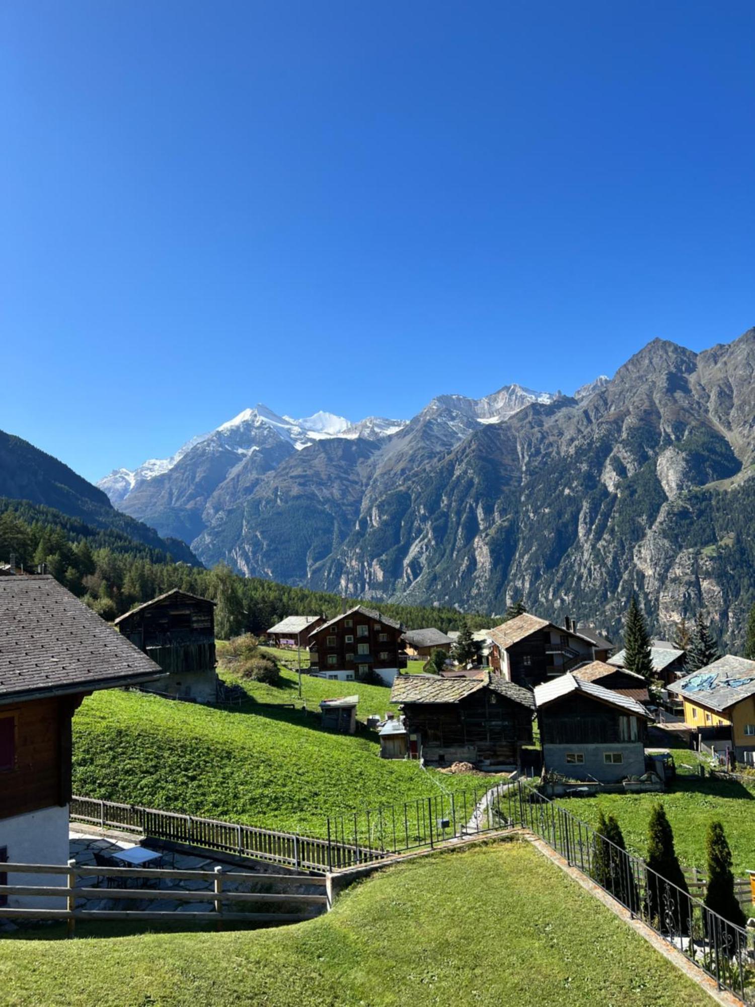 Chalet Safran Grächen Exterior foto