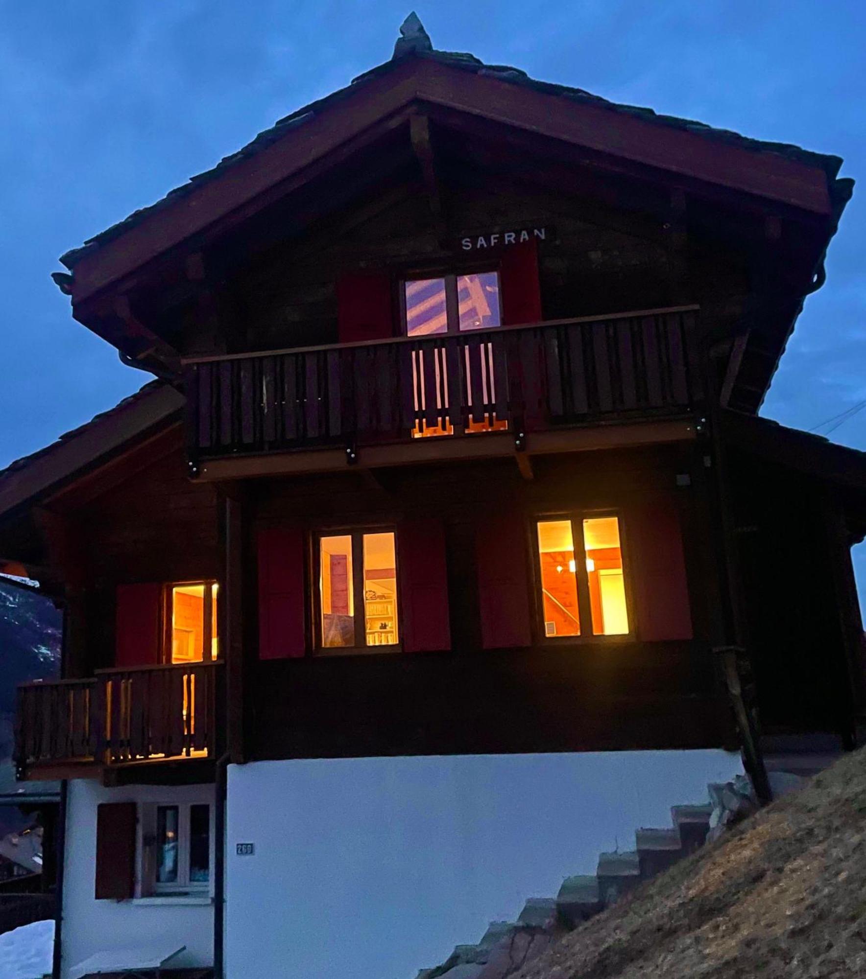 Chalet Safran Grächen Exterior foto