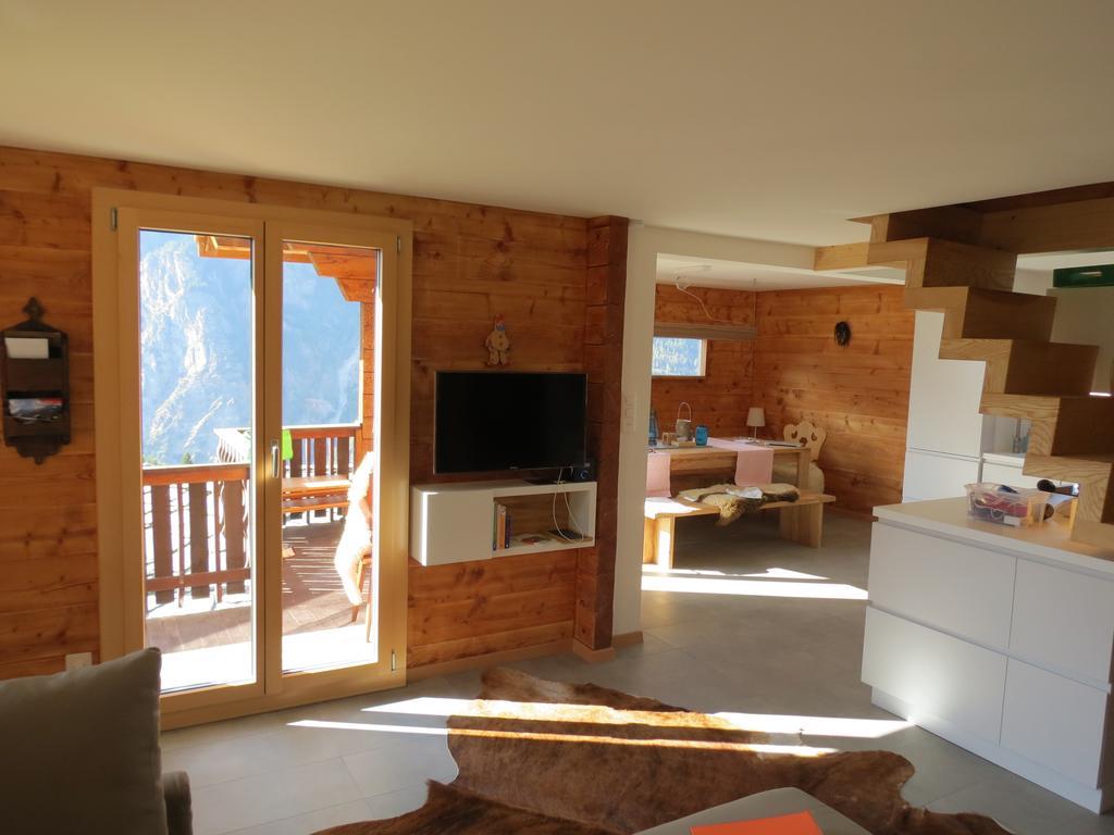 Chalet Safran Grächen Exterior foto