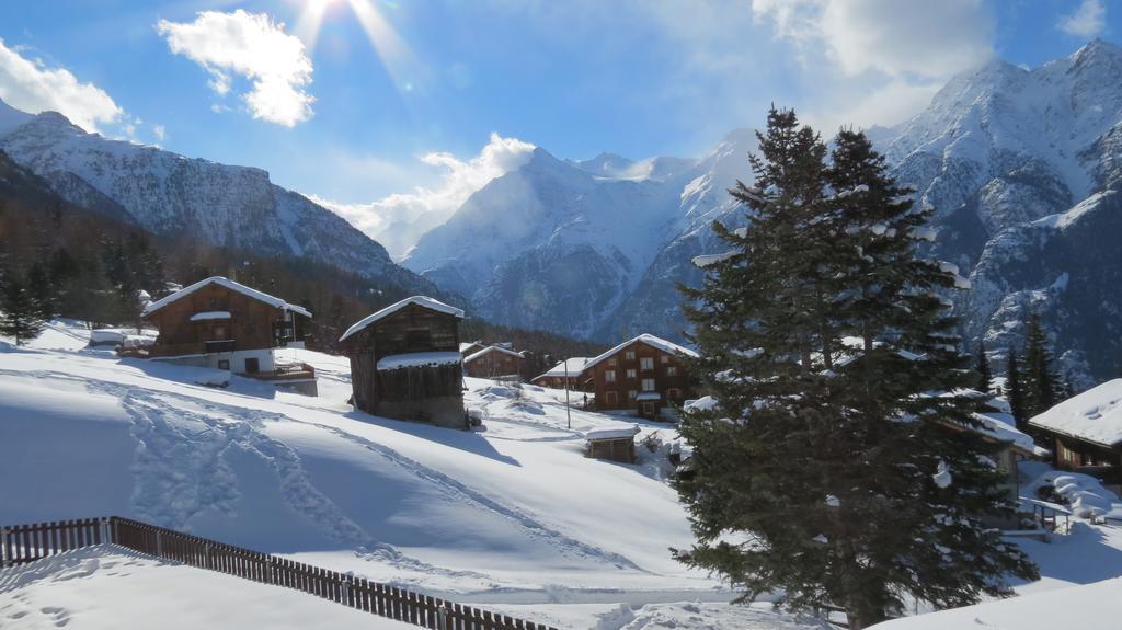 Chalet Safran Grächen Exterior foto