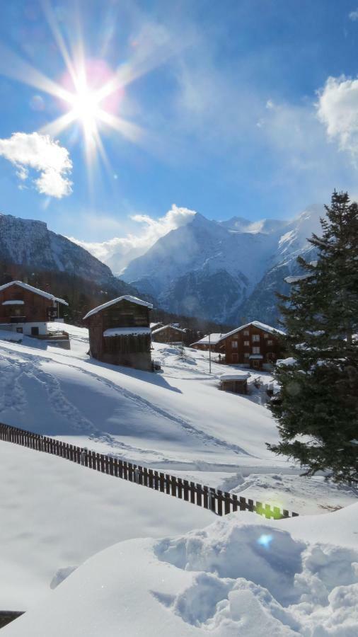 Chalet Safran Grächen Exterior foto